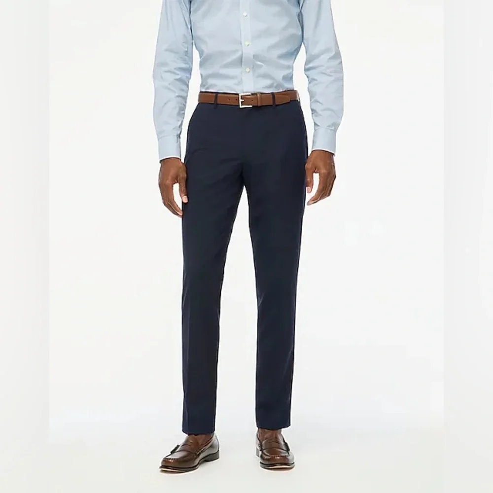 J.Crew Thompson Four Season Tapered Dress Pants Navy 32x30 NWT